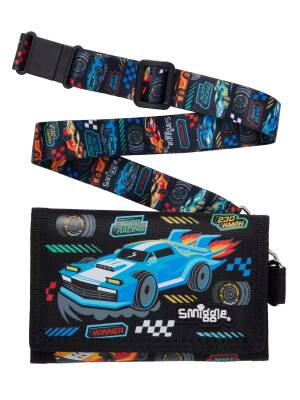 Smiggle Curious Wallet Withlandyard Black 456721 - 1