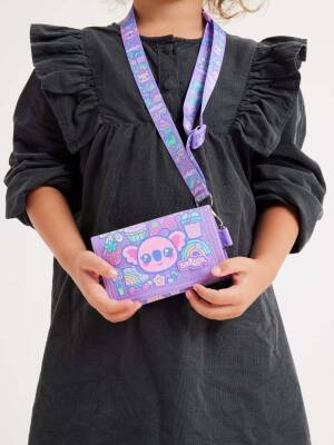 Smiggle Curious Wallet Withlandyard Lilac 456721 - 4