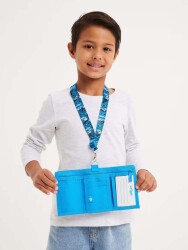 Smiggle Curious Wallet Withlandyard Mid Blue 456721 - 5