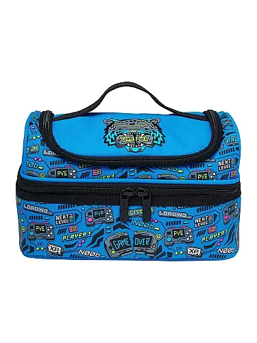 Smiggle Eclipse Çift Katlı Beslenme Çantası Koyu Lacivert 456588 - 1