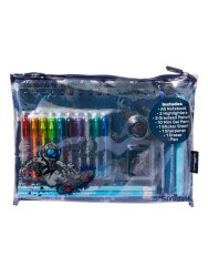 Smiggle Epic Adventures A5 Lined Notebook Stationery Gift Set Navy Blue 482229 - 2