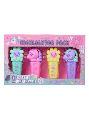 Smiggle Epic Adventures Highlighter Pen Set Pink 479512 - 1