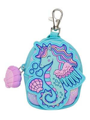 Smiggle Epic Adventures Mini Notebook Keychain Aqua 401251 - 1