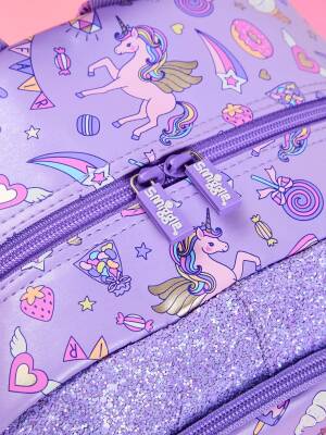 Smiggle Fun Fair Classic Backpack Lilac 455729 - 6