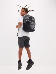Smiggle Limitless Classic Attach Backpack Black/Gray 455348 - 4