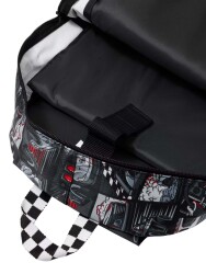 Smiggle Limitless Classic Attach Backpack Black/Gray 455348 - 2