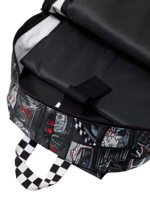 Smiggle Limitless Classic Attach Backpack Black/Gray 455348 - 2