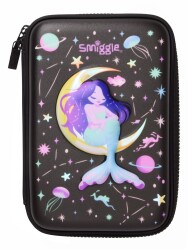 Smiggle Limitless Hardtop Pencil Case Black/Mixed 455629 - 1
