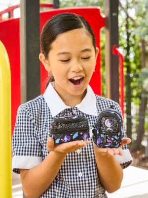 Smiggle Limitless Mini Bag Keychain Black 455611 - 3