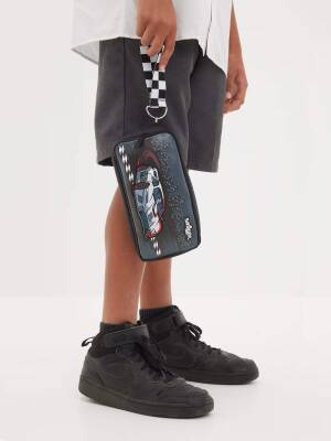 Smiggle Limitless Scented Pencil Case Black/Gray 455469 - 4