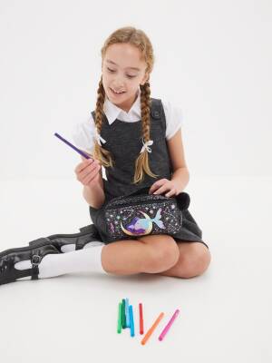 Smiggle Limitless Scented Pencil Case Black/Mixed 455469 - 4