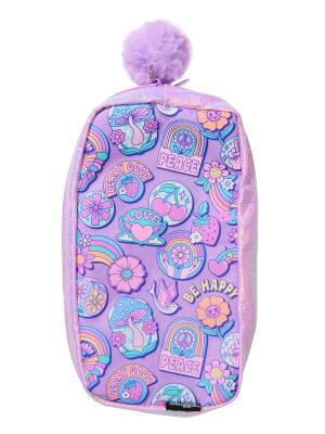 Smiggle Limitless Scented Pencil Case Lilac 455469 - 2