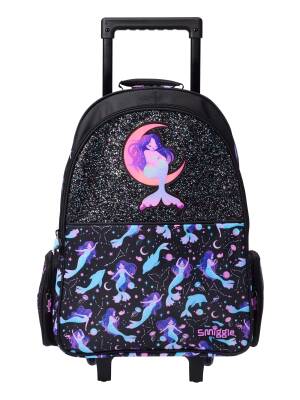 Smiggle Limitless Wheeled School Bag Black/Mixed 455358 - 1