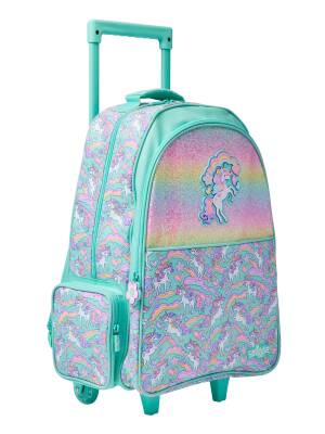 Smiggle Limitless Wheeled School Bag Mint 455358 - 4