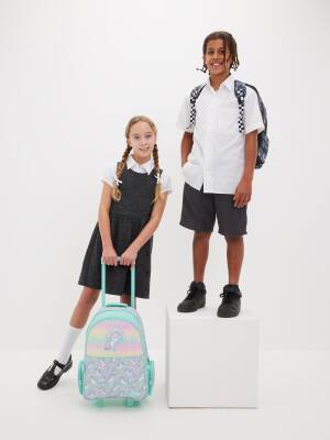 Smiggle Limitless Wheeled School Bag Mint 455358 - 7