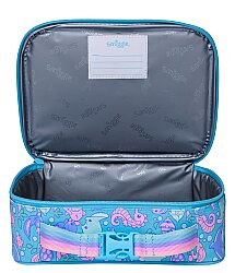 Smiggle Little Journeys Mini Kare Beslenme Çantası Aqua 458129 - 2