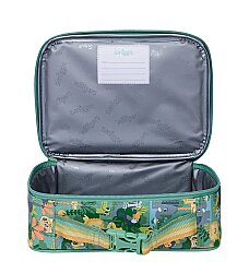 Smiggle Little Journeys Mini Kare Beslenme Çantası Yeşil 458129 - 2
