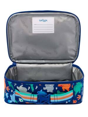 Smiggle Out & About Junior Mini Square Dinosaur Pattern Lunch Bag 456742 - 3