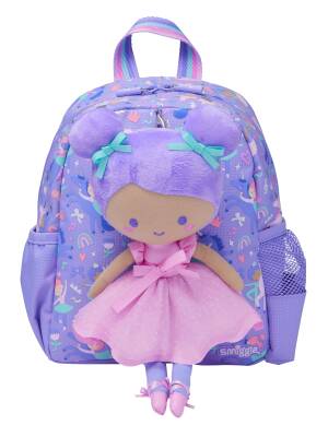 Smiggle Ready Set Go Teeny Tiny Backpack Lilac 457141 - 1