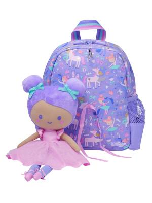 Smiggle Ready Set Go Teeny Tiny Backpack Lilac 457141 - 2
