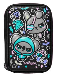 Smiggle Trailblazer Hardtop Character Pencil Case With Hard Cover And Protector 457060 - 1