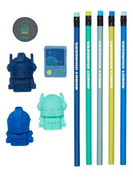 Smiggle Vision Boxed Set With Eraser And Pen, Navy Blue 470058 - 2