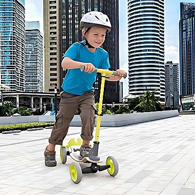 Smoby S-Cruiser Wooden 4-Wheel Scooter 7600750700 - 2