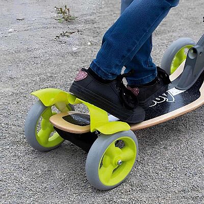 Smoby S-Cruiser Wooden 4-Wheel Scooter 7600750700 - 3