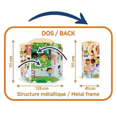Smoby School Classroom Teacher Play Set - 4