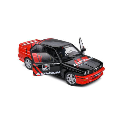 Solido 1:18 Bmw E30 M3 Advan Drift Team Black 1990 S1801521 - 2