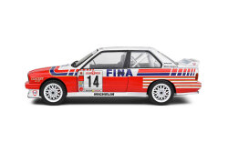 Solido 1/18 Bmw E30 M3 White #14 Duez Belgium Procar 1993 S1801523 - 3