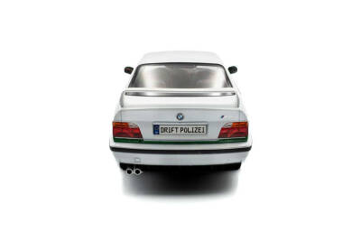 Solido 1/18 Bmw E36 M3 Coupe Solido Works Drift Police White 1991 S1803915 - 3