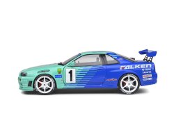 Solido 1:18 Nissan Skyline (R34) Gt-R Green #1 H.Takeuchi/Y.Tachikawa Jgtc 2 S1804304 - 2
