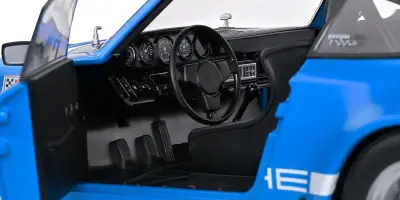 Solido 1:18 Porsche 911 Iroc Blue #4 Follmer Iroc Riverside 1974 S1810702 - 4