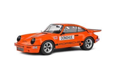 Solido 1/18 Porsche S 911 Iroc Orange #1 Donohue Iroc Daytona 1974 S18107 - 1