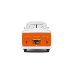 Solido 1:18 Volkswagen T1 Pick-Up Orange / White 1950 S1806701 - 4