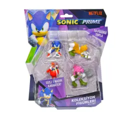 Sonic 5 Figure Blister Assortment (1 Surprise Figure) Pmi/Son2040 - 2