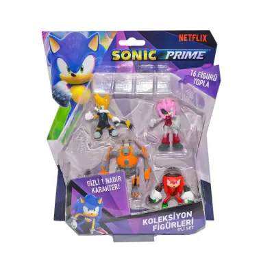 Sonic 5 Figure Blister Assortment (1 Surprise Figure) Pmi/Son2040 - 3