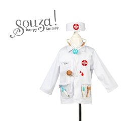 Souza Doctor Costume Set - 4-7 Years (104-122 Cm) - 1