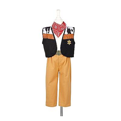 Souza Kovboy Kostümü 5-7 Yaş - 1