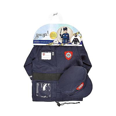 Souza Polis Kostüm Seti 4-7 Yaş - 4