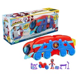 Spidey And His Amazing Friends Spider Command Vehicle F3721 - Hasbro Marvel
