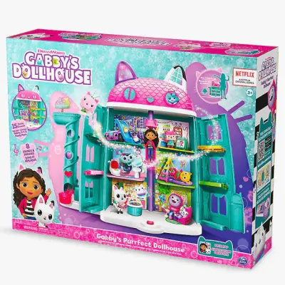 Spinmaster Gabby's Poppenhuis House With Accessories And Sound, 61 Cm, 6060414 - 1