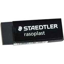 Staedtler Rasoplast Black Eraser (65X23X13 Mm) 526 B20-9 - 2