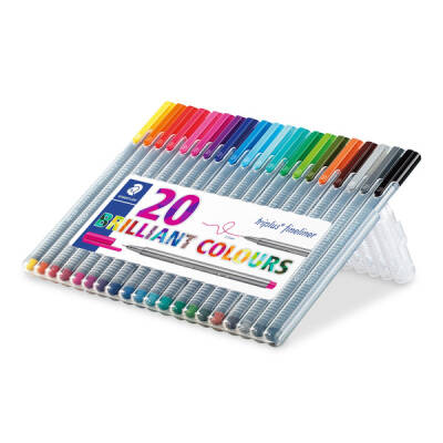 Staedtler Triplus Fineliner 20'Li Set 334 Sb20 - 4