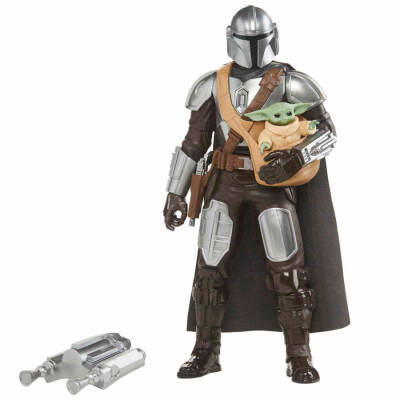 Star Wars Mandalorian And Grogu Interactive Electronic Double Figure F5194 - 3