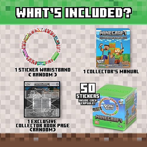 Sticki Rolls Minecraft Capsule / SRMC103 - 5