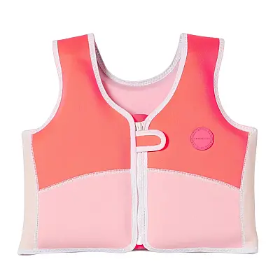 Sunnylife Melody Çocuk Yüzme Yeleği Neon Çilek 1-2 Scmsvsts - 1