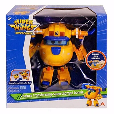 Super Wings Transforming Deluxe Supercharge Donie 010101Mga40432 - Harika Kanatlar