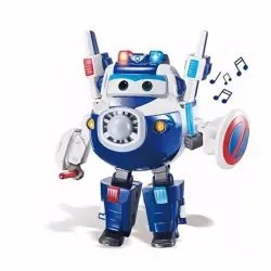 Super Wings Transforming Deluxe Supercharge Paul 010101Mga40925 - 2
